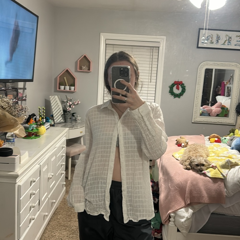 Flowy Button Down - image 5